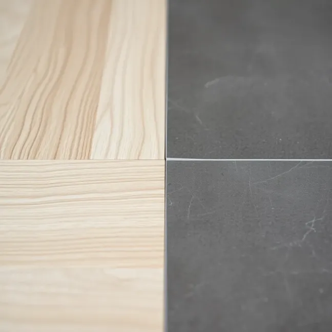 Połączenie paneli z gresem