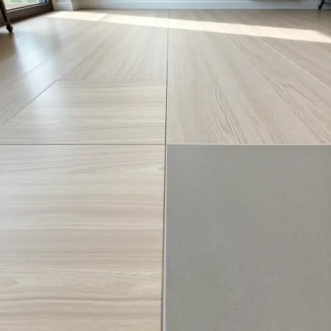 Połączenie paneli z płytkami