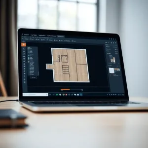 Program komputerowy do układania paneli podłogowych