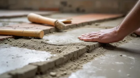 Przygotowanie podłoża pod płytki klinkierowe