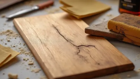 Renowacja forniru dębowego