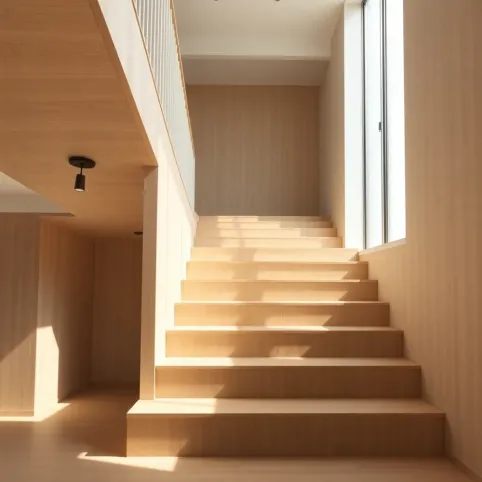 Schody z płyty MDF