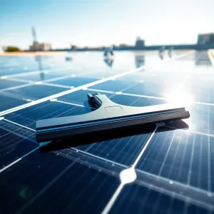 Ściągaczka do paneli fotowoltaicznych