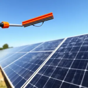 ŚCIĄGACZKA teleskopowa do paneli fotowoltaicznych