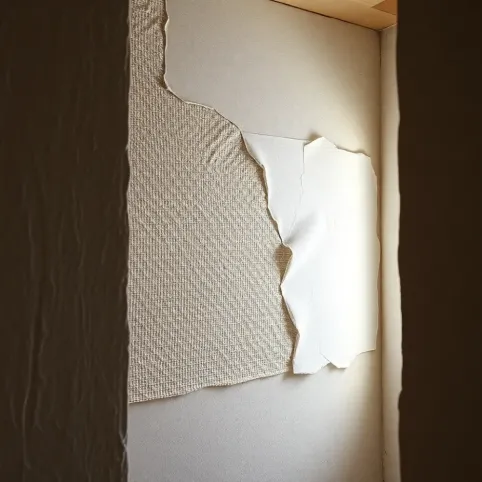 Siatka i klej zamiast tynku wewnątrz