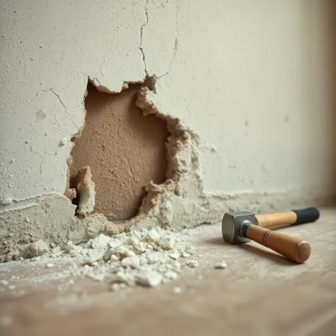 Skuwanie tynku cena za m2