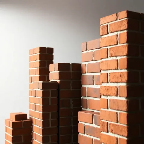 Słupki z cegły klinkierowej cennik