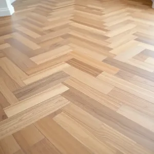 Sposób układanie paneli winylowych w jodełkę