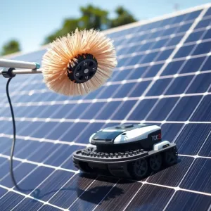 Sprzęt do mycia paneli fotowoltaicznych