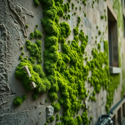 Środek do czyszczenia elewacji z zielonego nalotu