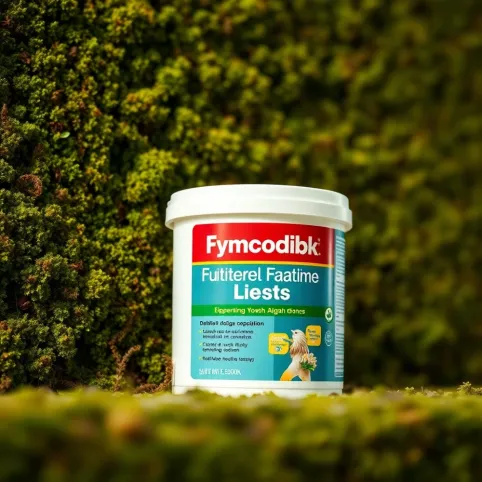 Środek na mech na elewacji