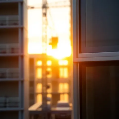 Stelaż aluminiowy do elewacji