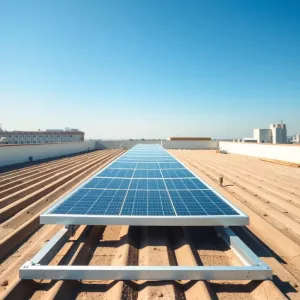 Stelaż do paneli fotowoltaicznych na dachu płaskim cena