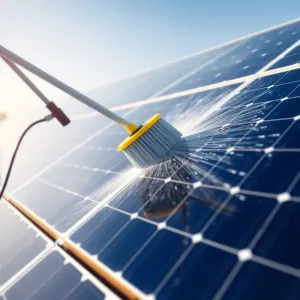 Szczotka do mycia paneli fotowoltaicznych 10m