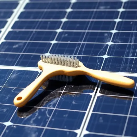 Szczotka do mycia paneli fotowoltaicznych