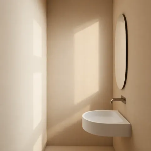 Trawertyn tynk do łazienki