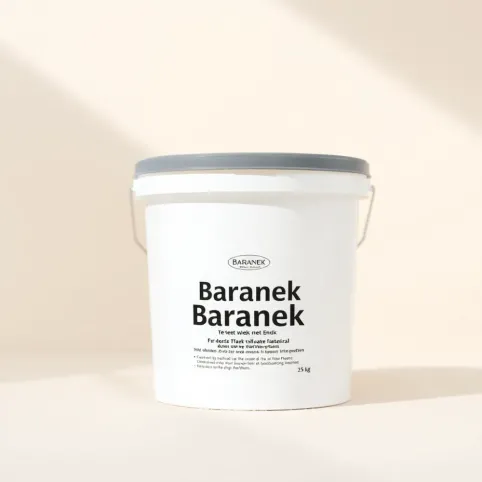 Tynk baranek w wiaderku