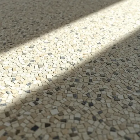 Tynk mozaikowy na fundament