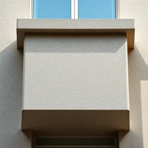 Tynk na czoło balkonu