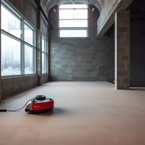 Tynki i wylewki w zimie