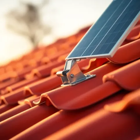 Uchwyt do paneli fotowoltaicznych blachodachówką