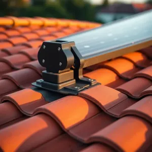 Uchwyt do paneli fotowoltaicznych dachówka