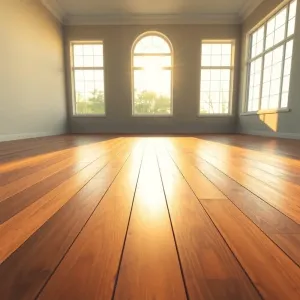 Układanie paneli prostopadle do okna