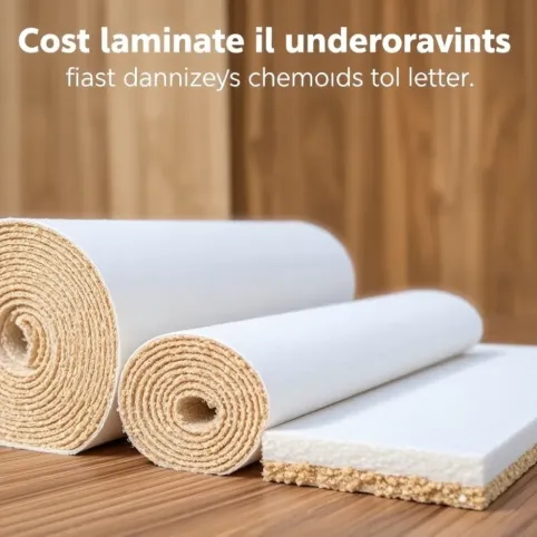 Układanie podkładu pod panele cena