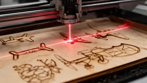 Wycinanie sklejki laserem