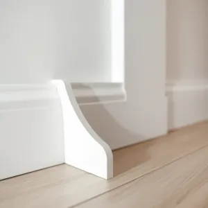 Zakończenia do listew przypodłogowych MDF