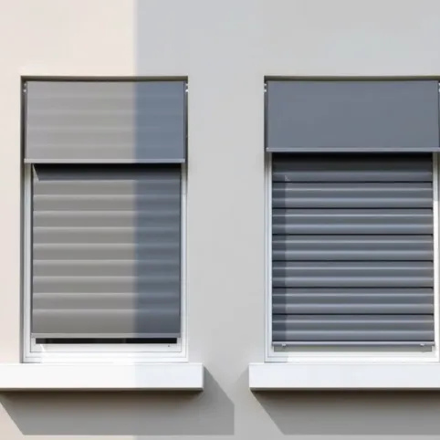 Żaluzje fasadowe a rolety cena