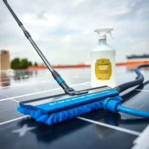 Zestaw do mycia paneli fotowoltaicznych