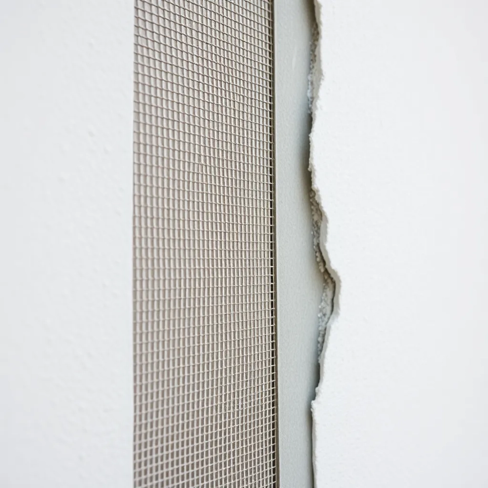 Siatka i klej zamiast tynku zewnętrznego