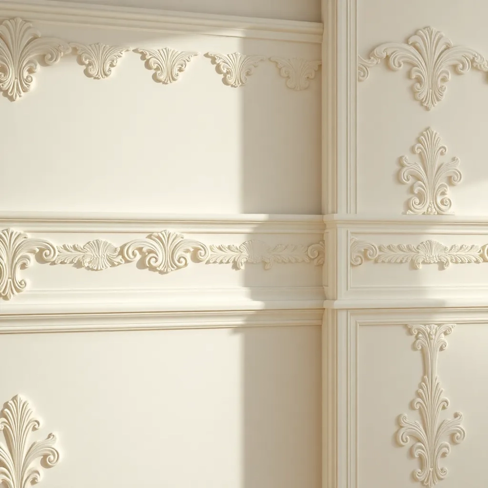 Sztukateria na ścianę listwy