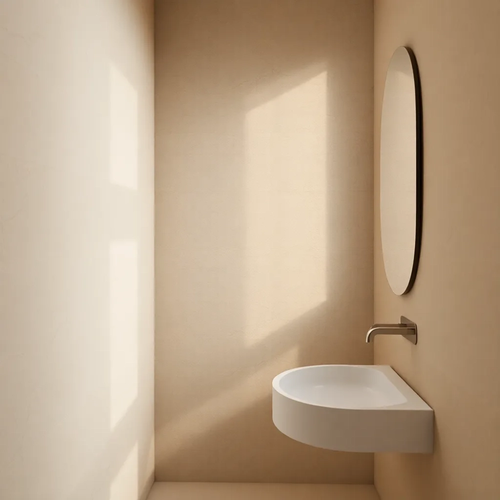 Trawertyn tynk do łazienki