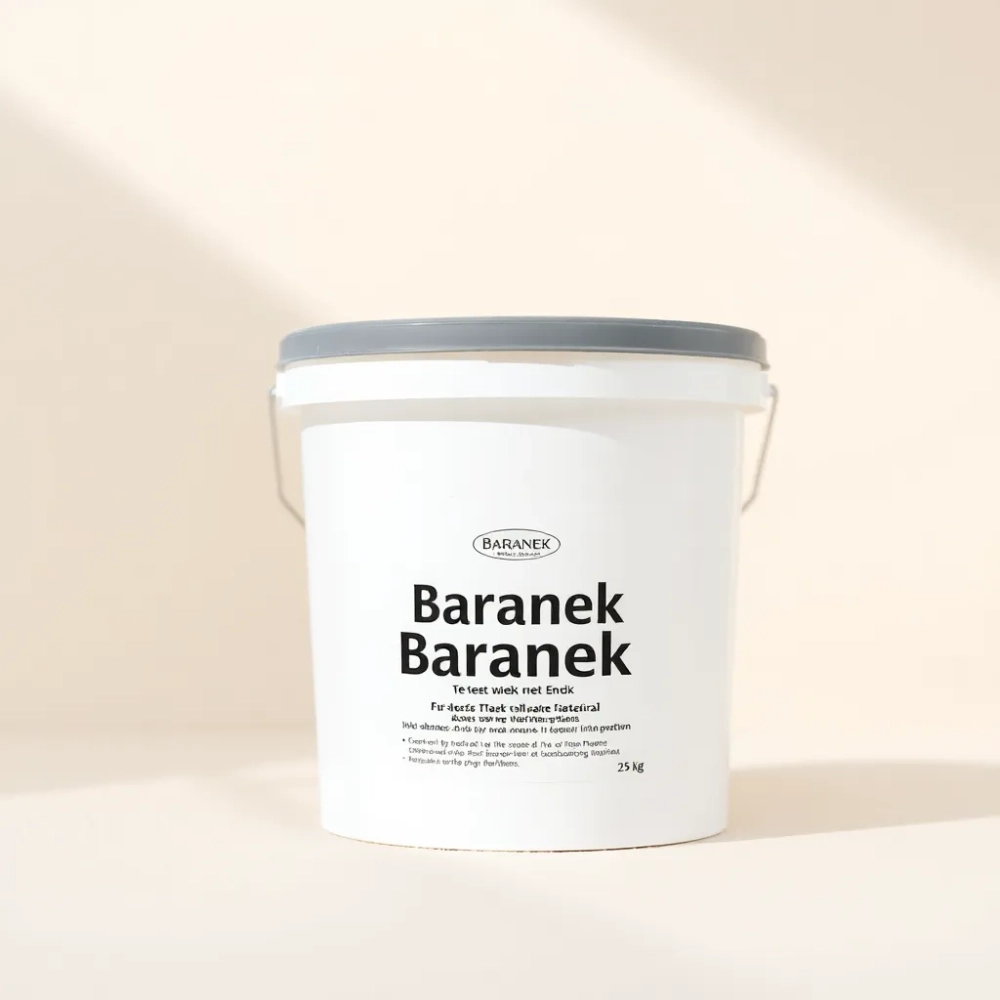 Tynk baranek w wiaderku