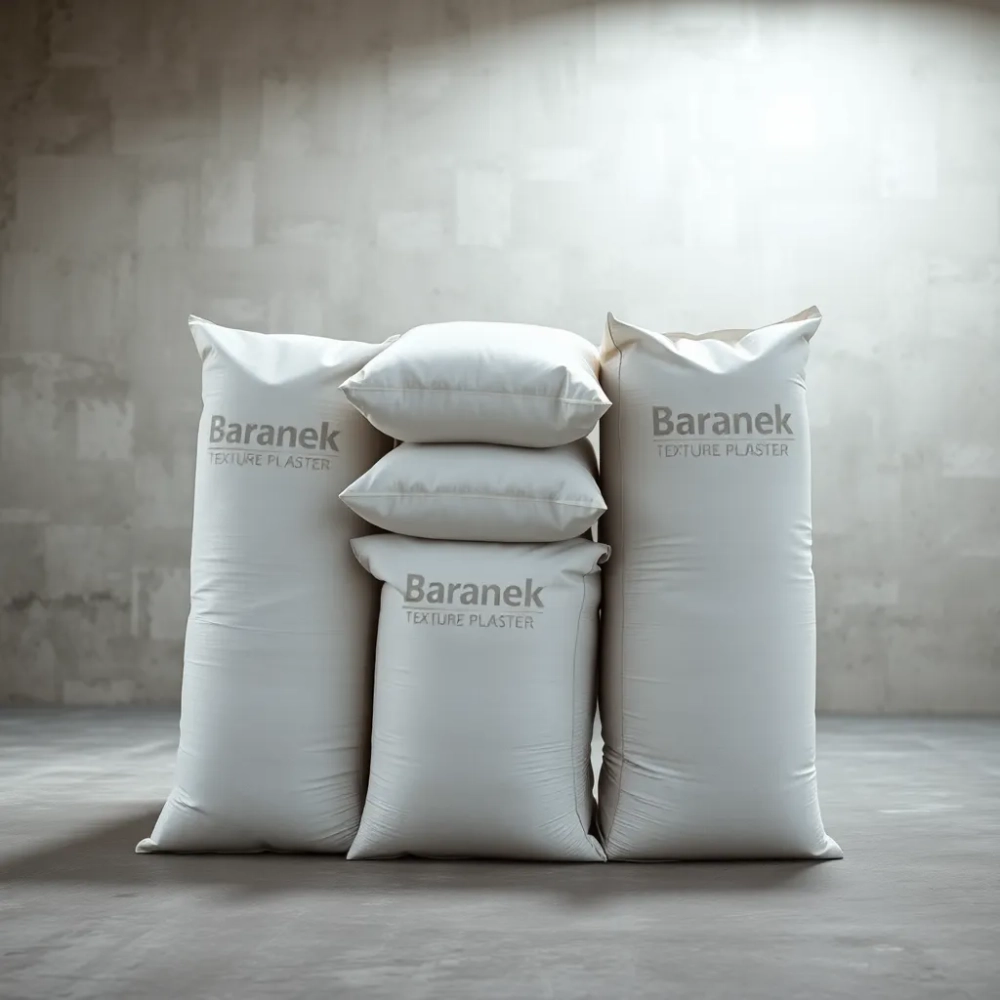 Tynk baranek w workach