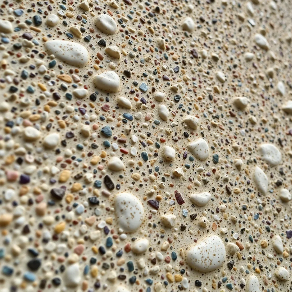 Tynk mozaikowy na elewacji