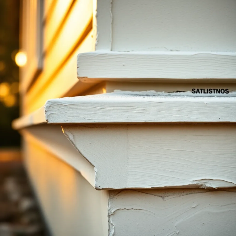 Tynk na cokół wokół domu