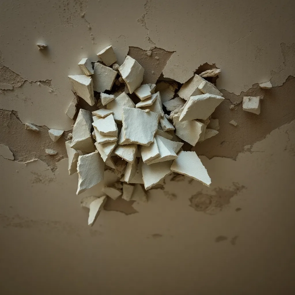 Tynk odpada z sufitu