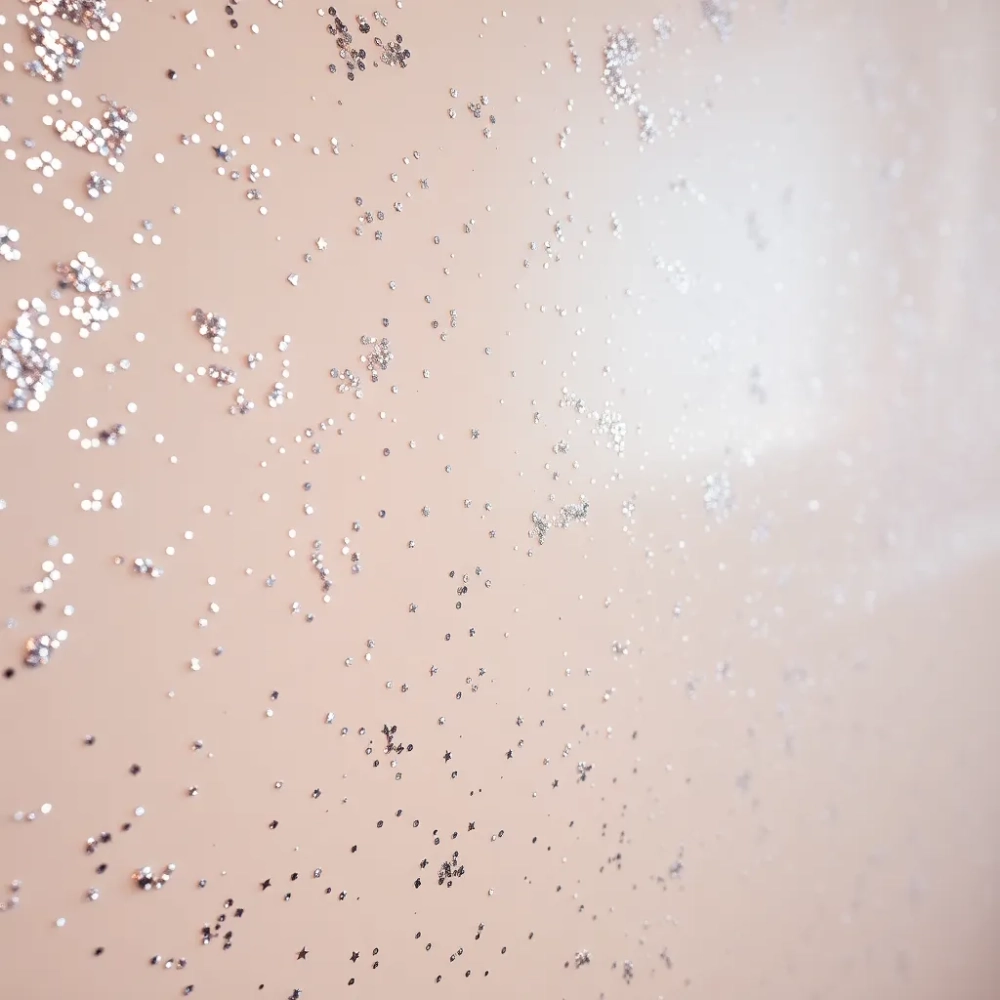 Tynk żywiczny z brokatem