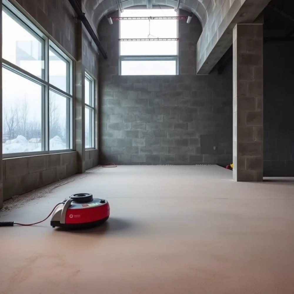 Tynki i wylewki w zimie