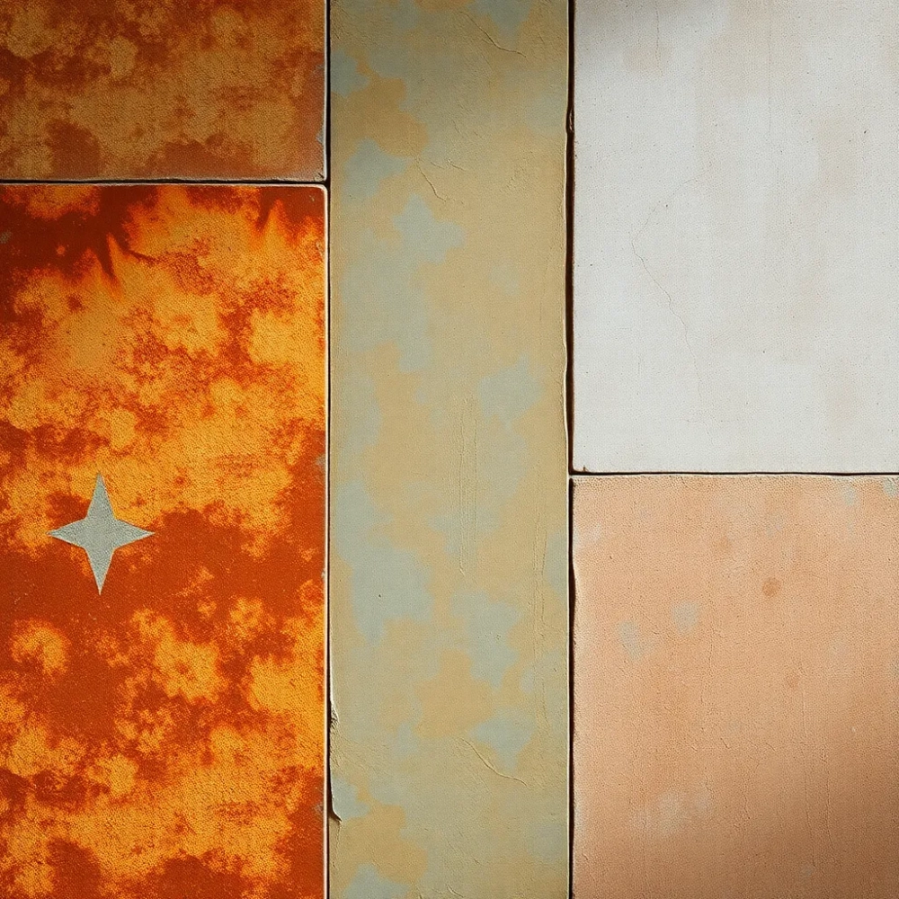 Tynki strukturalne wewnętrzne wzory