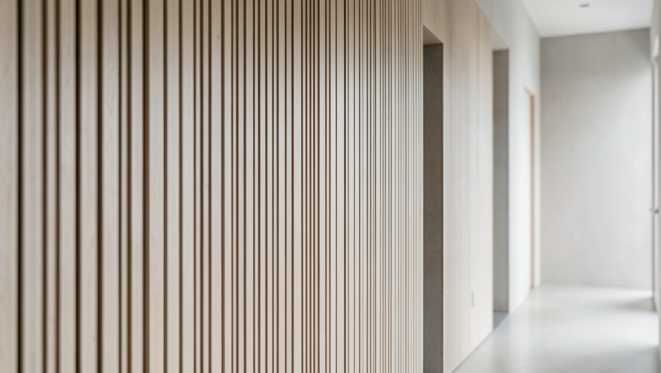 Uniwersalne panele fornirowane do korytarza