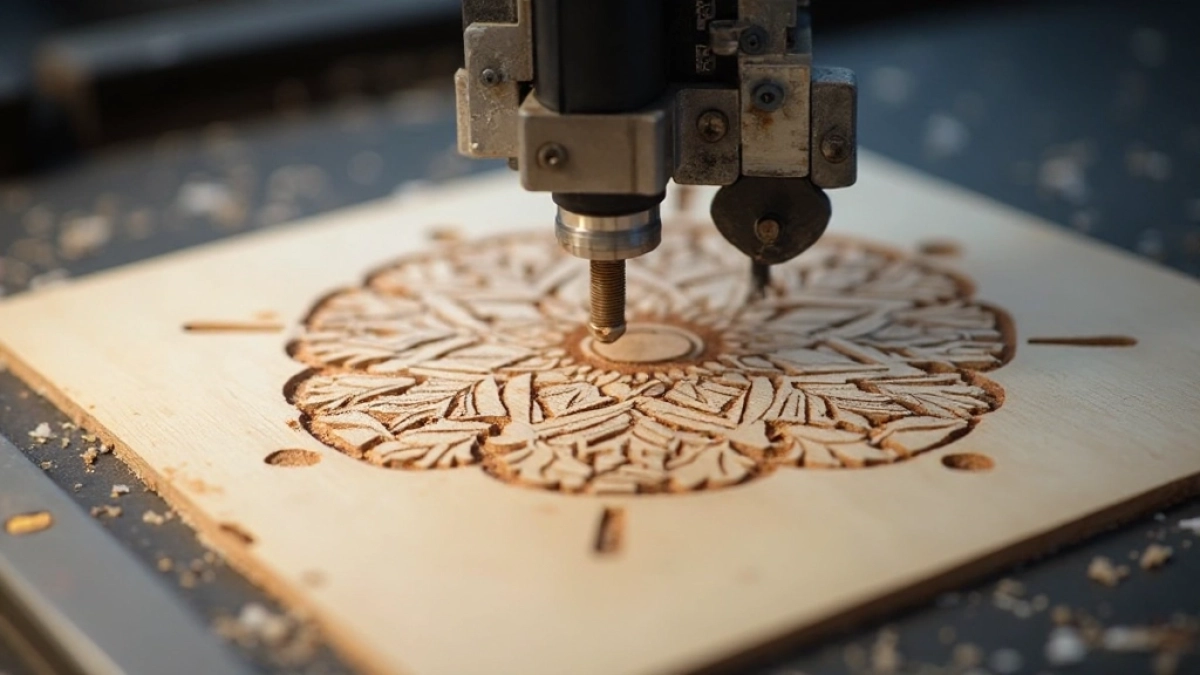 Wycinanie laserem w sklejce