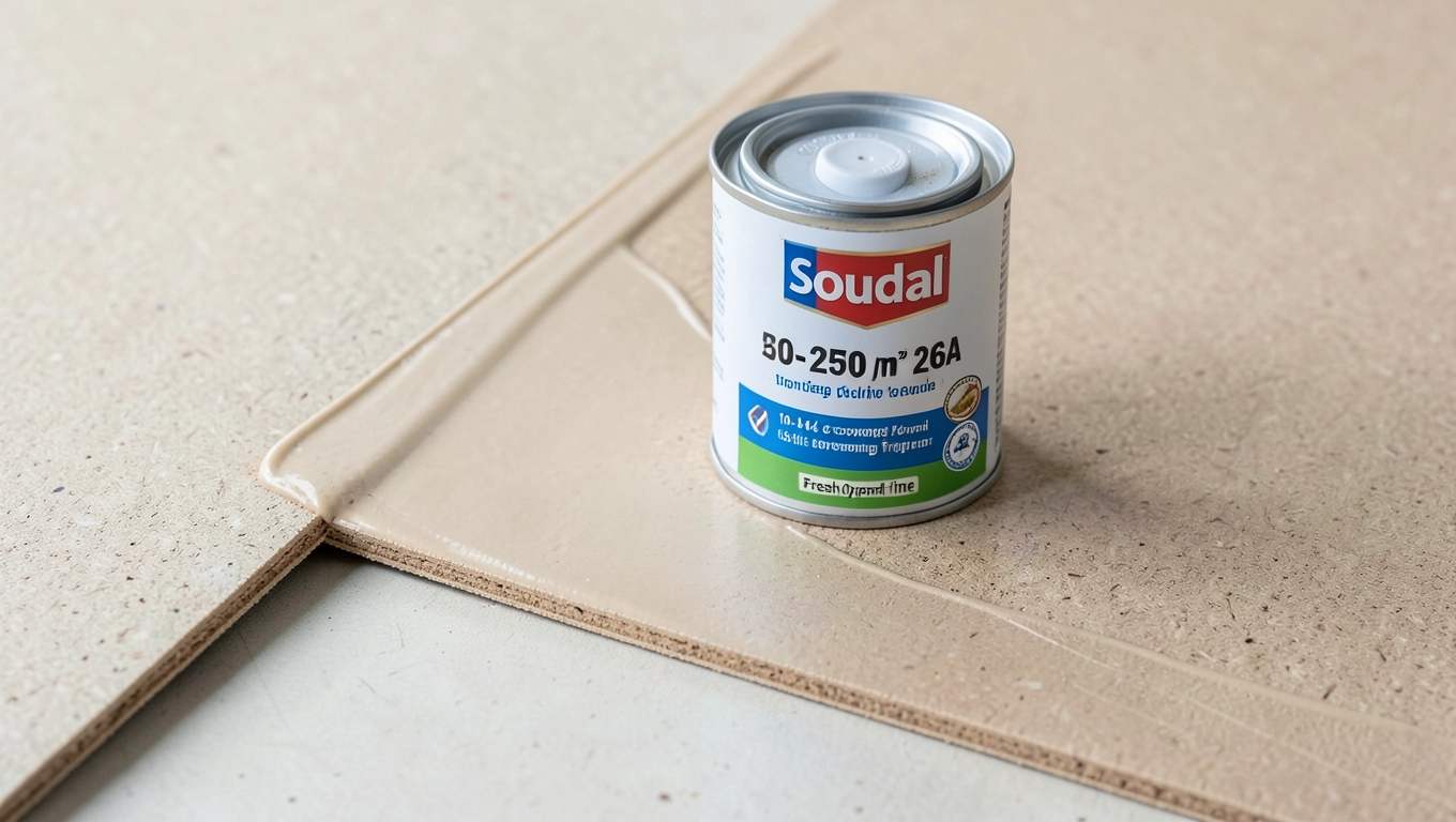 Wydajność kleju 26A na linoleum i winylu