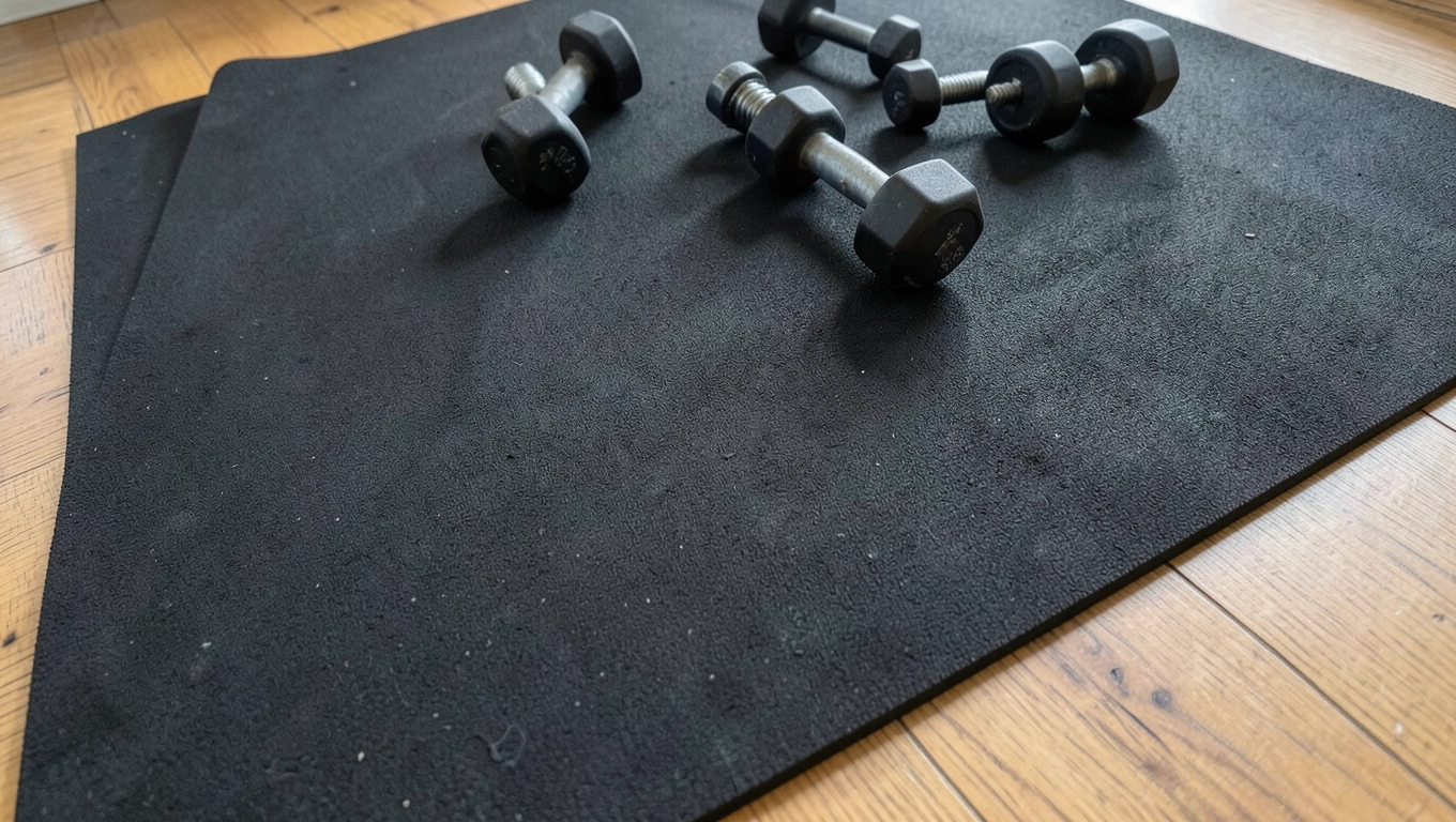 wykładzina do siłowni domowej