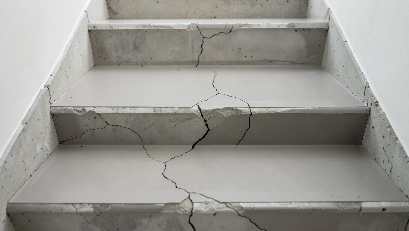 Wykładzina PCV na stare schody