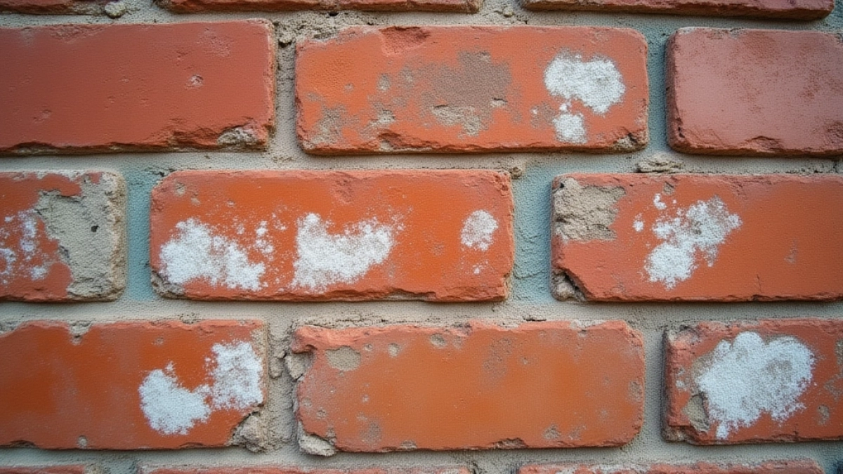 Wykwity na płytkach klinkierowych