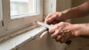 jak usunąć parapet wewnętrzny